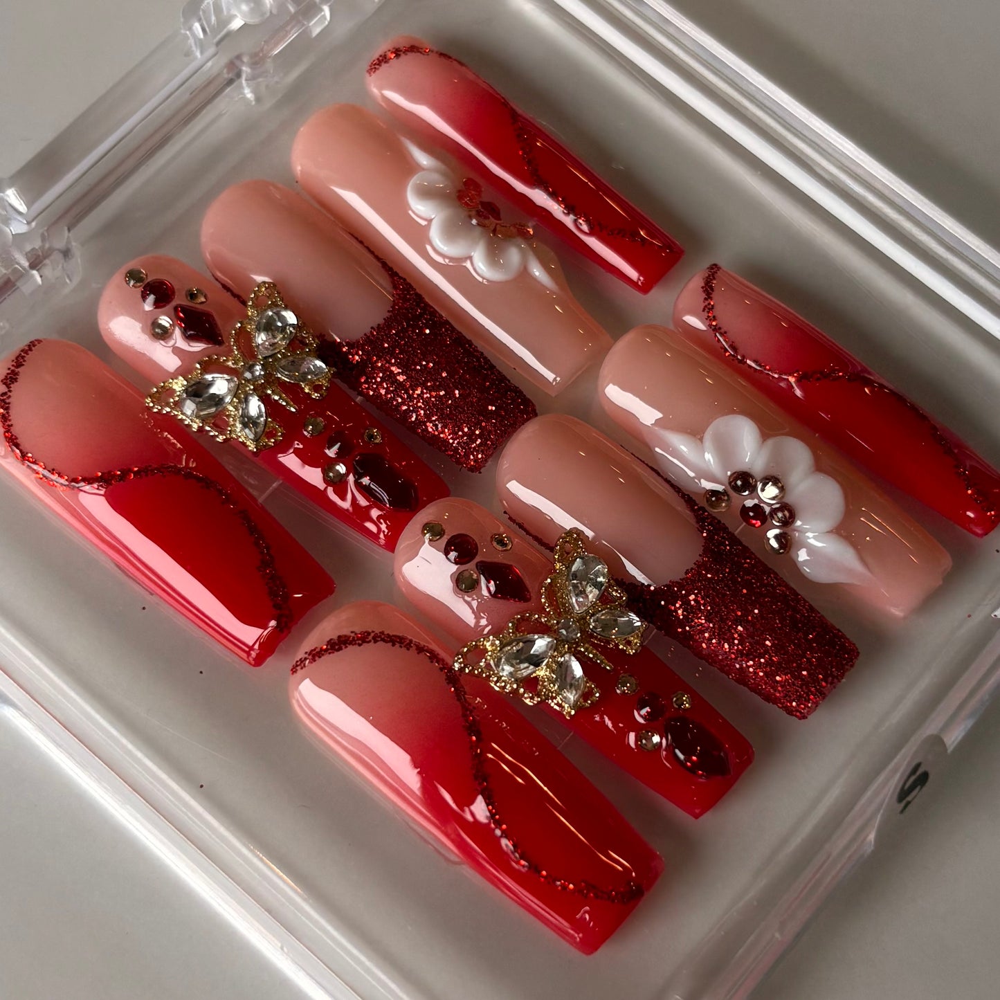 Red Butterfly Long