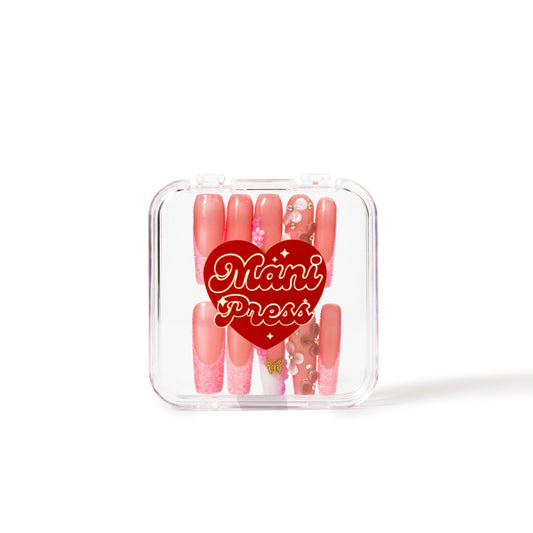 Pink Sparkles Long