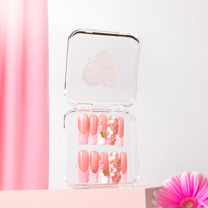 Pink Sparkles Long